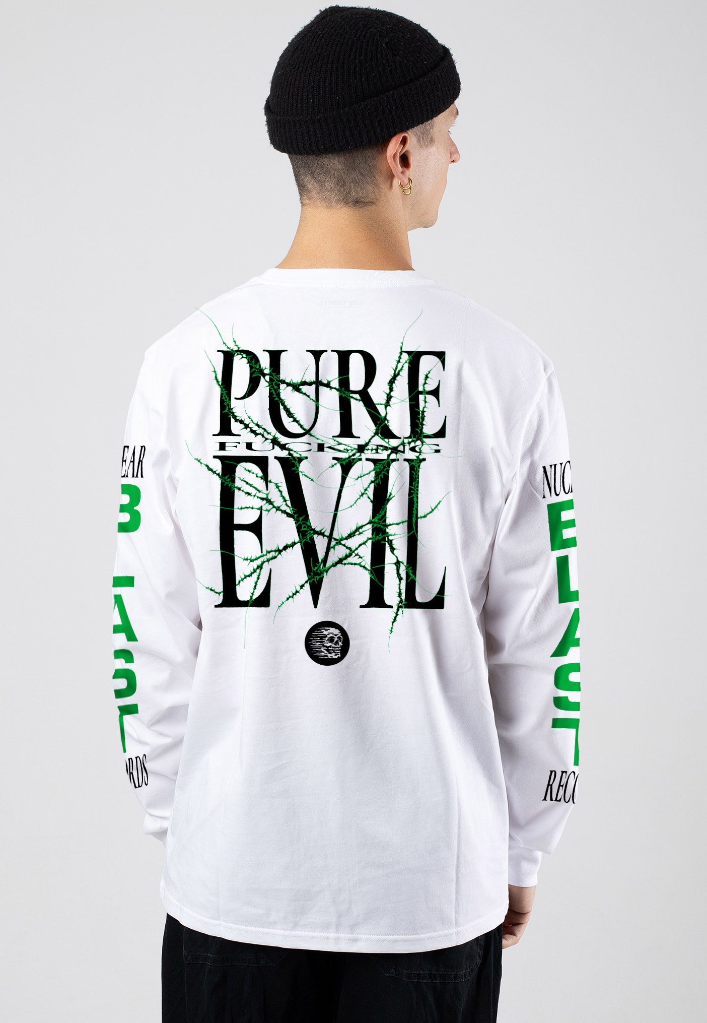 Zetra - Pure Evil White - Longsleeve | Men-Image