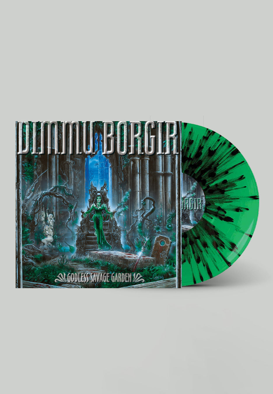 Dimmu Borgier - Godless Savage Garden Ltd. Black/Green - Splatter Vinyl | Neutral-Image