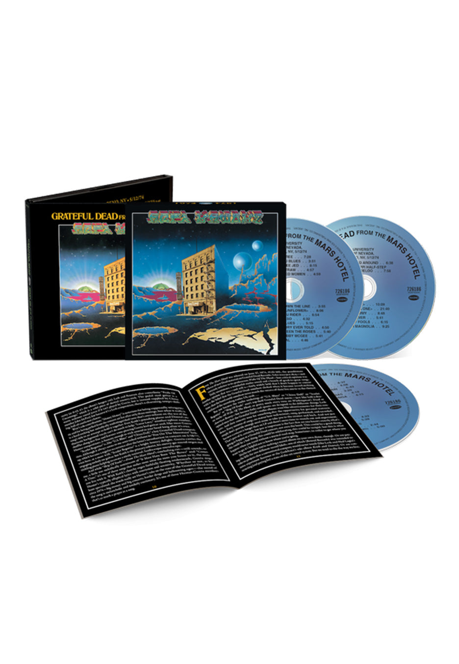 Grateful Dead - From The Mars Hotel (50th Anniversary) Ltd. Deluxe Edition - 3CD | Neutral-Image