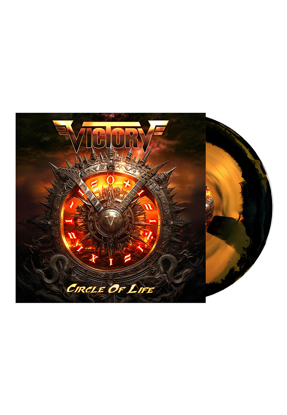 Victory - Circle Of Life Ltd. Sunburst Orange/Black - Colored Vinyl | Neutral-Image