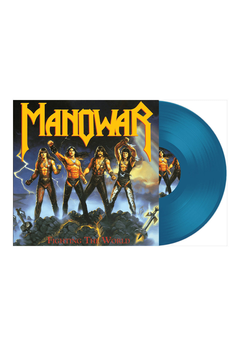 Manowar - Fighting The World Ltd. Blue - Colored Vinyl | Neutral-Image