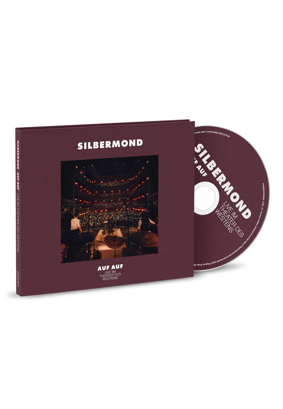 Silbermond - Auf Auf - Live Im Theater Des Westens - Digisleeve CD | Neutral-Image