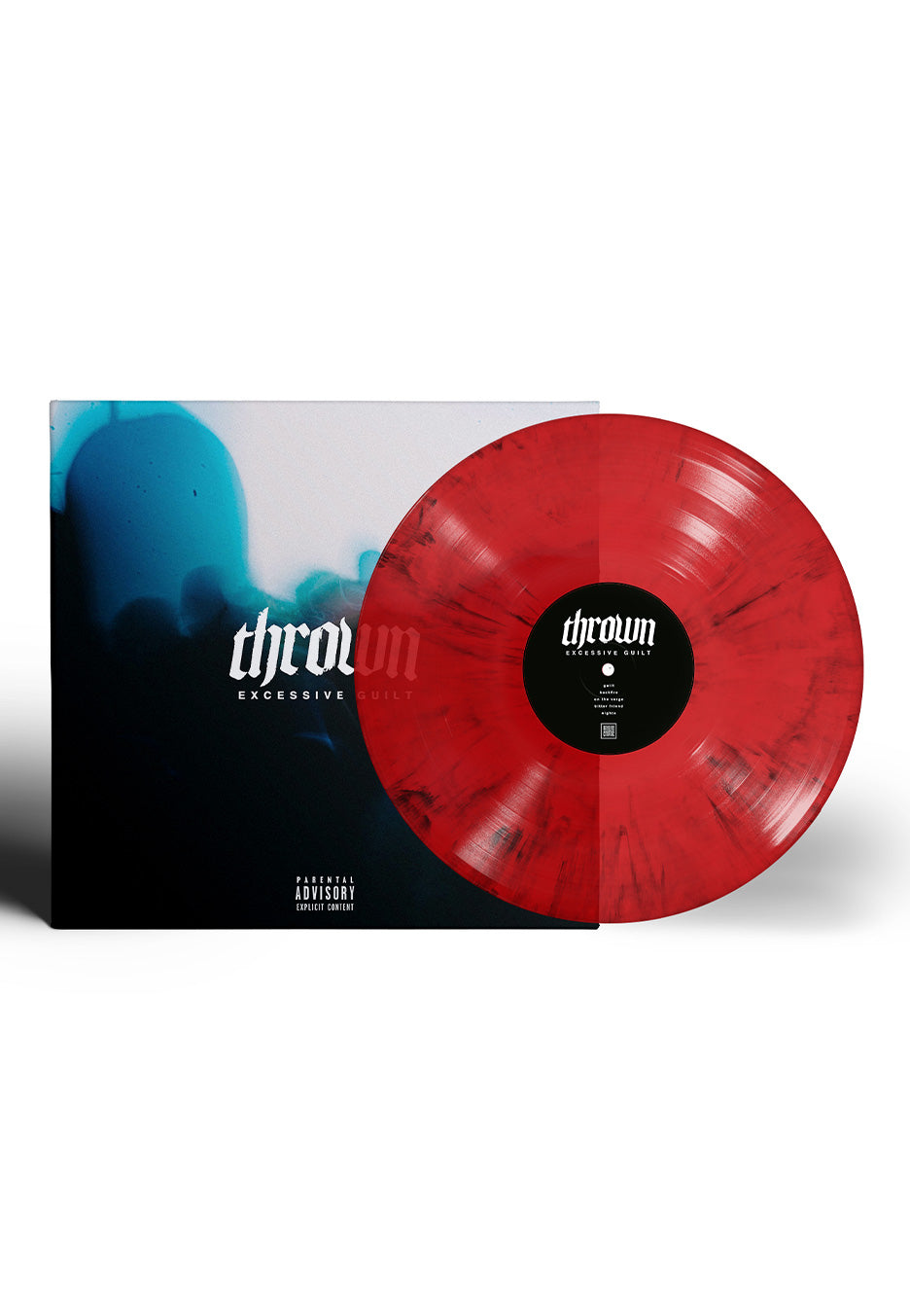 Thrown - Excessive Guilt Ltd. Transparent Red/Black - Marbled Vinyl | Neutral-Image