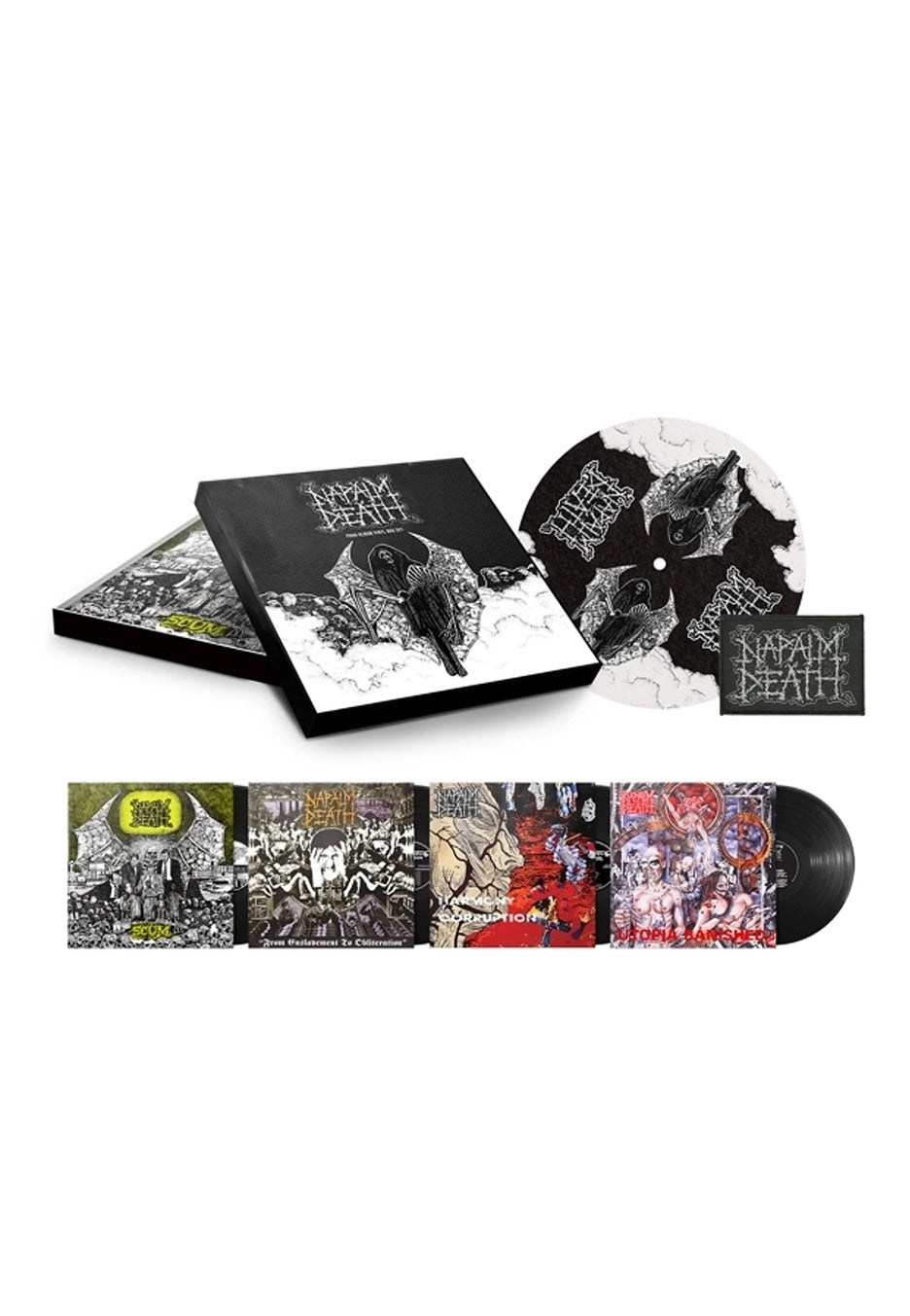 Napalm Death - Four Album Vinyl Box Set Ltd.  - Vinyl Box Set | Neutral-Image