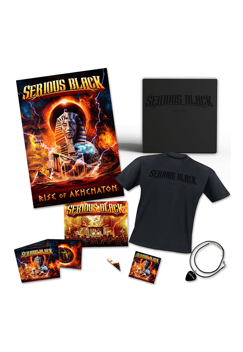 Serious Black - Rise Of Akhenaton Ltd. Box L - CD Boxset | Neutral-Image