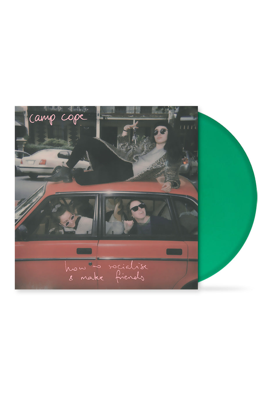 Camp Cope - How To Socialise & Make Friends Ltd. Jade Green - Colored Vinyl | Neutral-Image