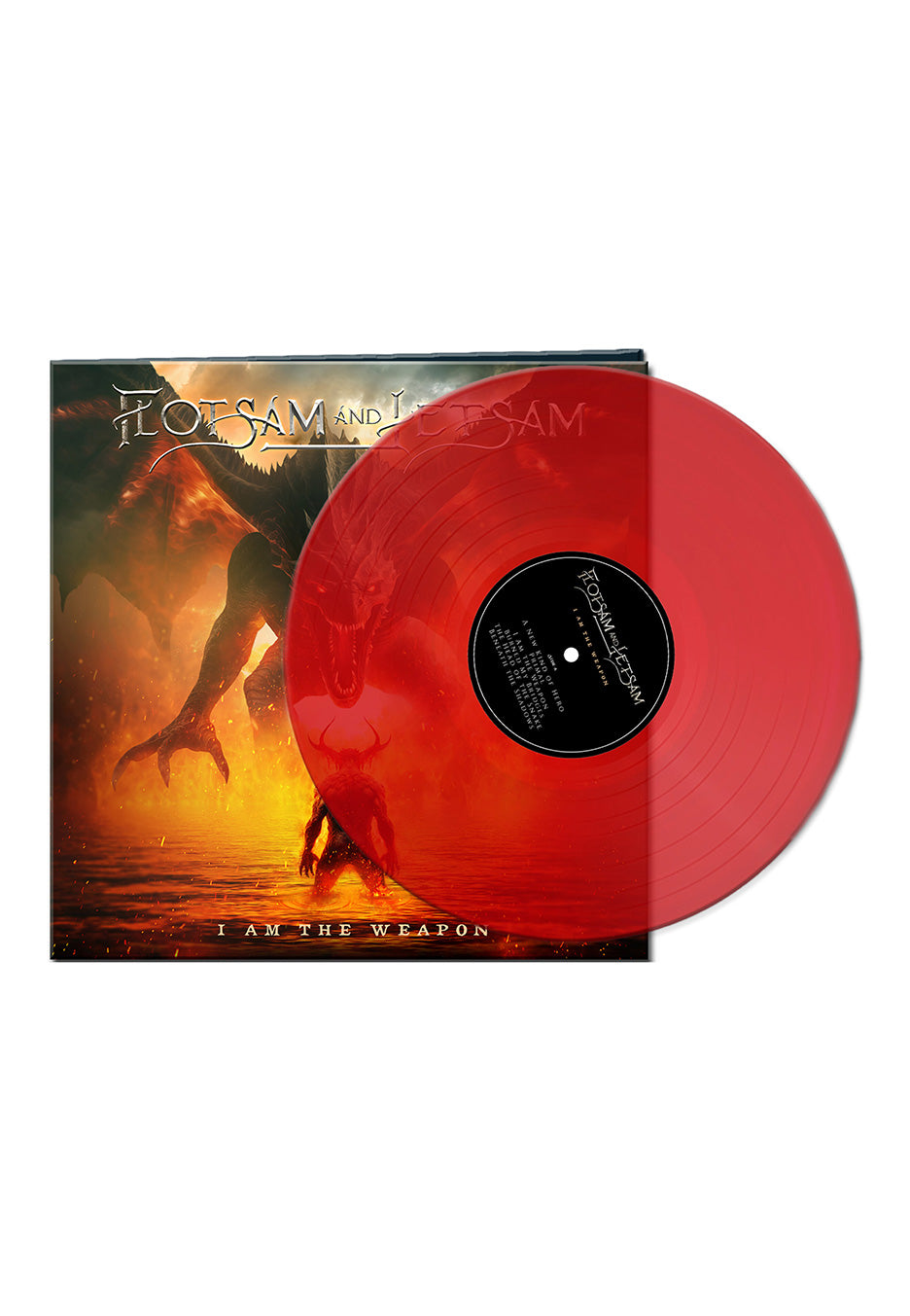 Flotsam And Jetsam - I Am The Weapon Ltd Clear Red - Colored Vinyl | Neutral-Image