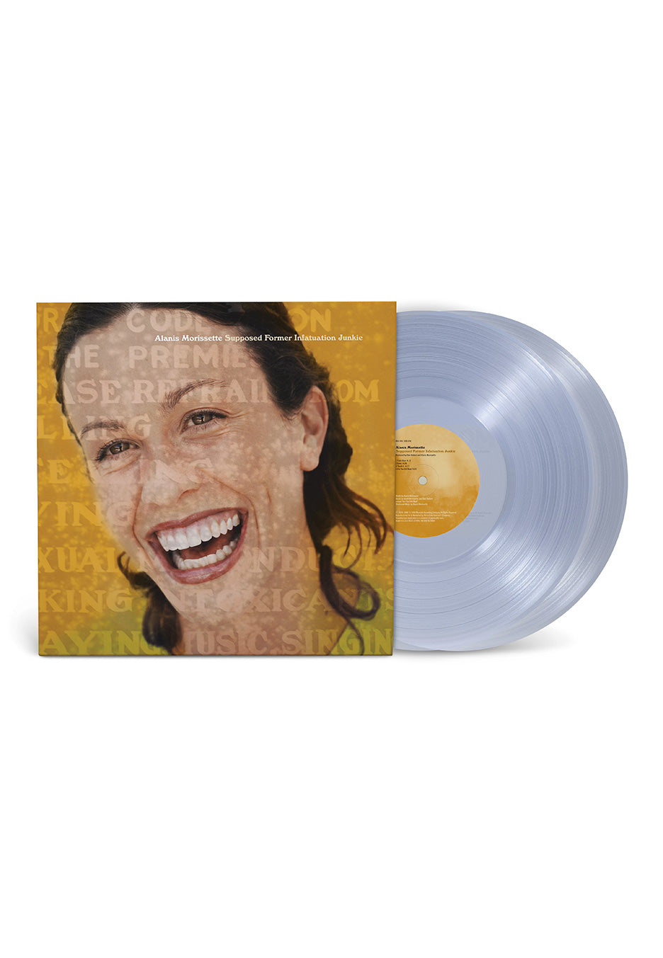 Alanis Morisette - Supposed Former Infatuation Junkie (Thank U Edition Ltd. Crystal Clear - Colored 2 Vinyl | Neutral-Image