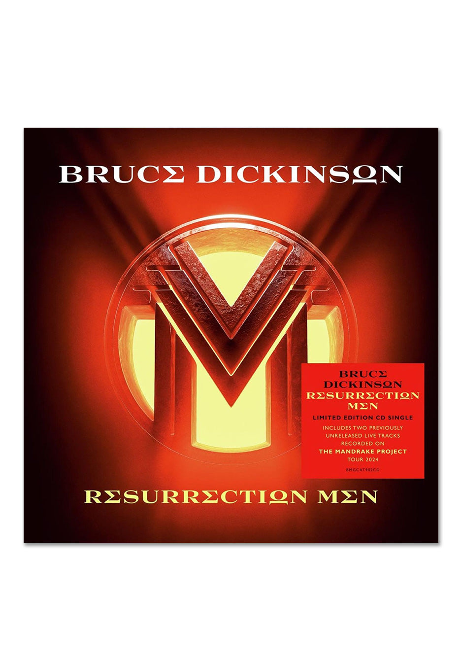 Bruce Dickinson - Resurrection Men - Digipak Single CD | Neutral-Image