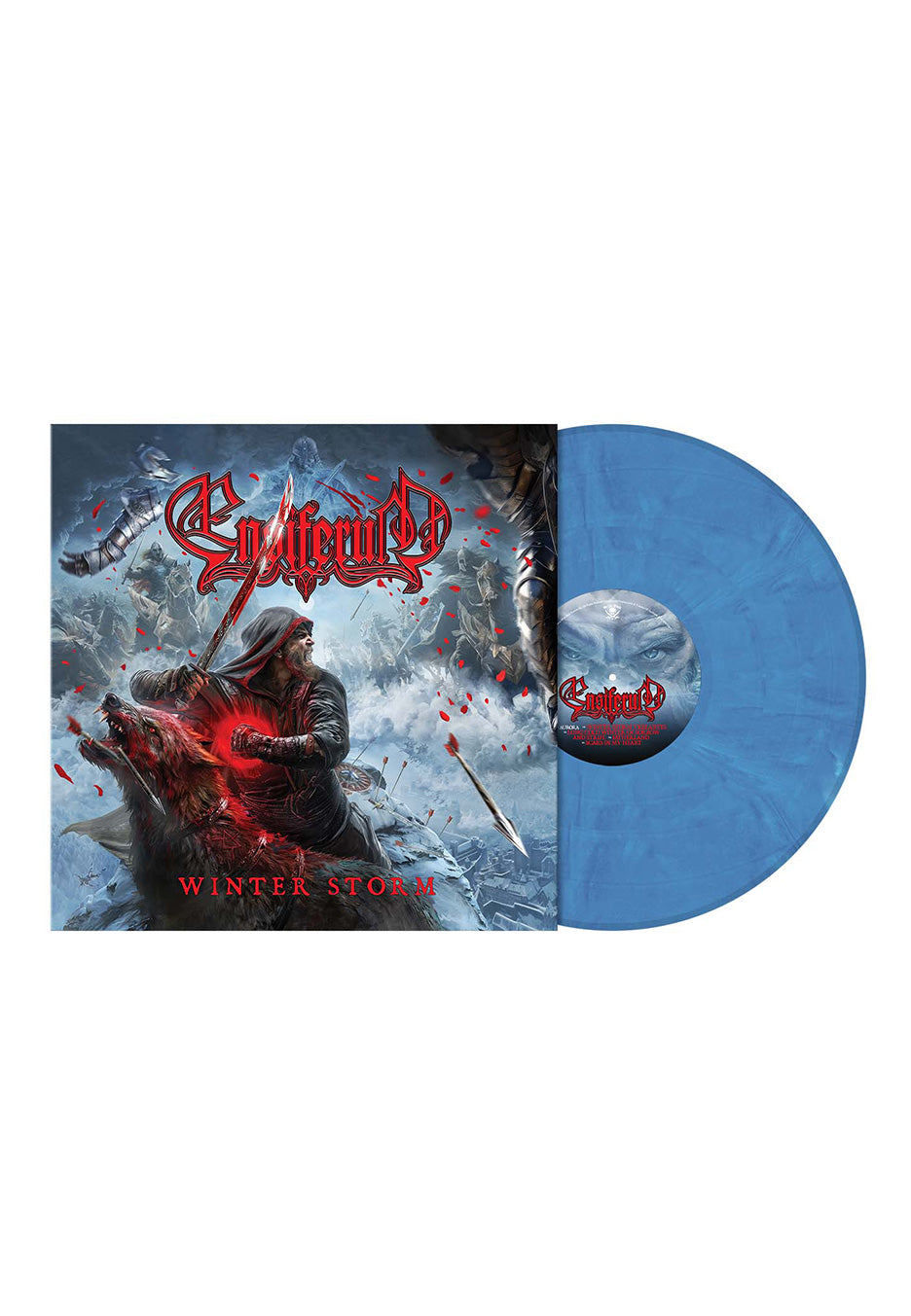 Ensiferum - Winter Storm Light Blue Ice - Marbled Vinyl | Neutral-Image