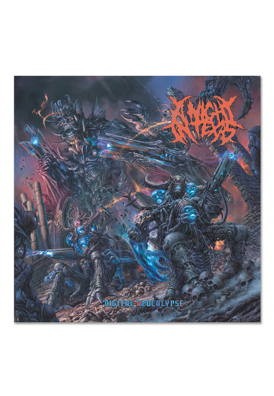 A Night In Texas - Digital Apocalypse Ltd. Apocalyptic - Splattered Vinyl | Neutral-Image