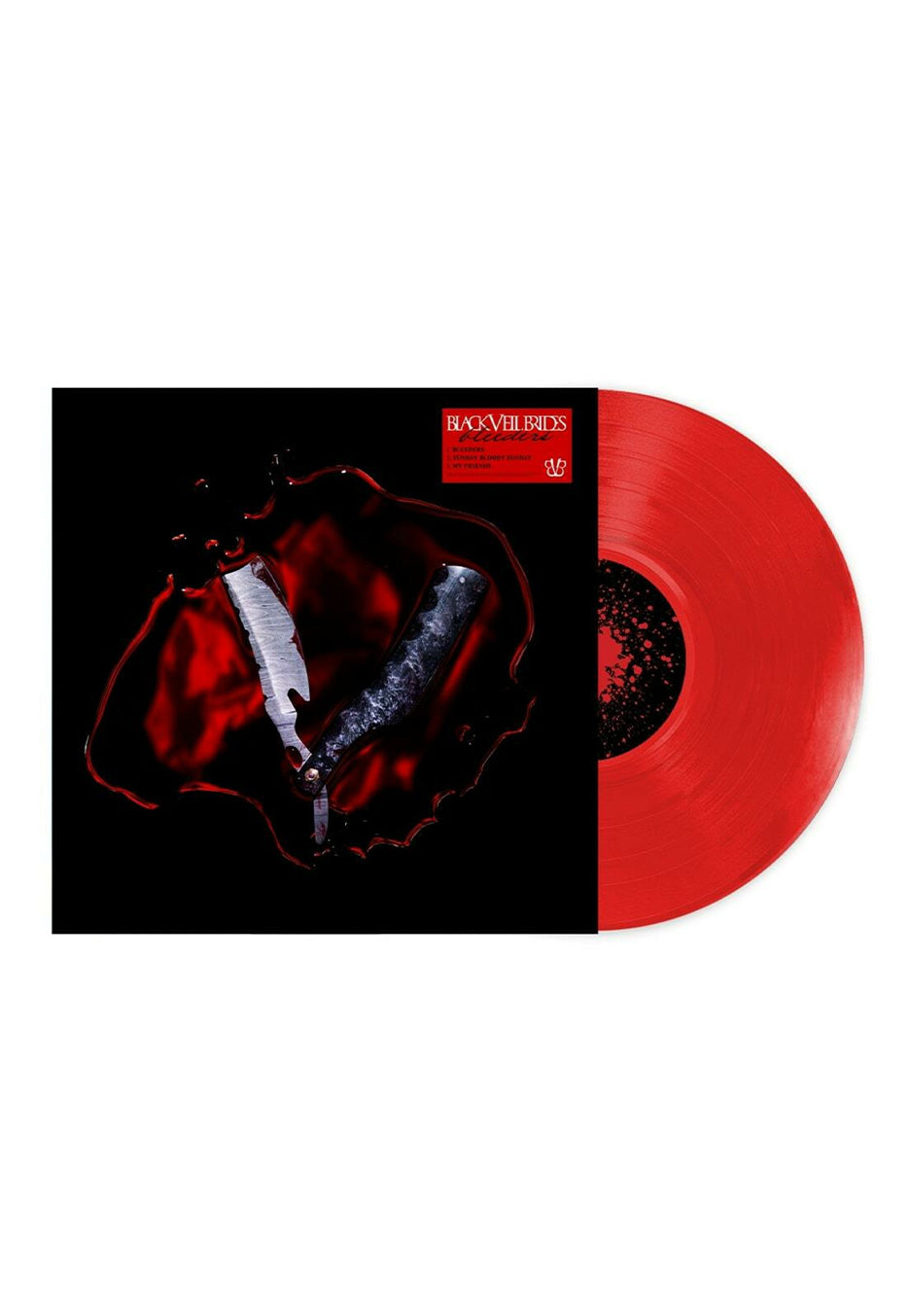 Black Veil Brides - Bleeders EP Ltd. Red - Colored Vinyl  | Neutral-Image