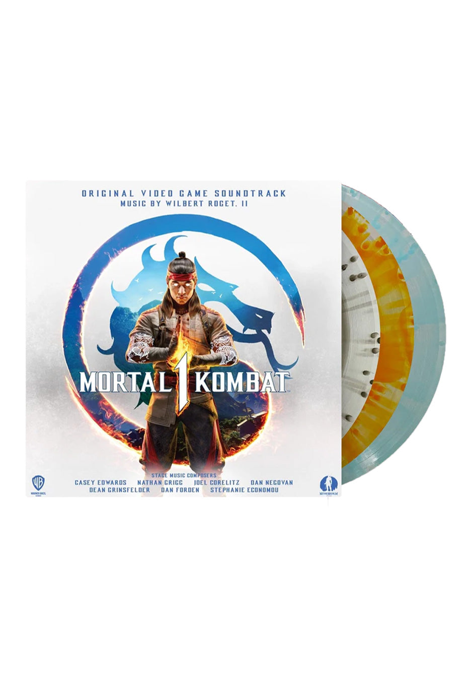 Mortal Kombat - Mortal Kombat 1 OST Ltd. Fire & Ice - Colored 3 Vinyl | Neutral-Image