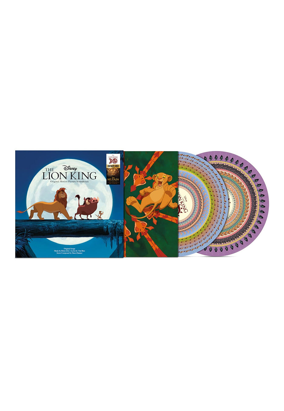 The Lion King - The Lion King (30th Anniversary Edition) Ltd. Zoetrope - Colored Vinyl | Neutral-Image