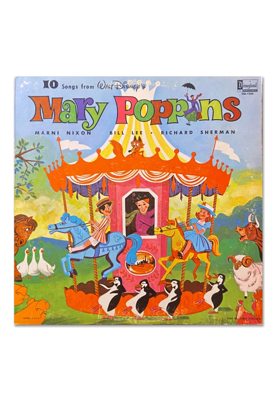 Mary Poppins - 10 Songs From Mary Poppins (60th Anniversary) Ltd. Blue - Colored Vinyl | Neutral-Image