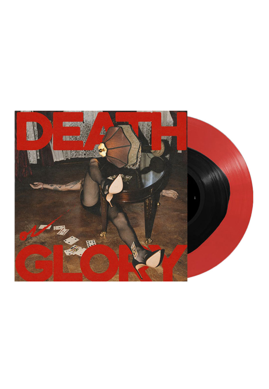 Palaye Royale - Death Or Glory Ltd. Black/Transparent Red - Colored Vinyl | Neutral-Image