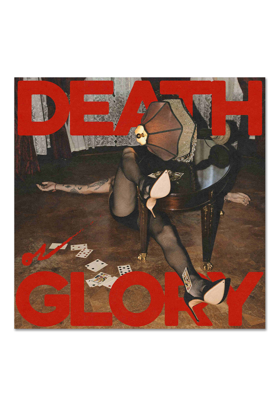 Palaye Royale - Death Or Glory Ltd. Black/Transparent Red - Colored Vinyl | Neutral-Image