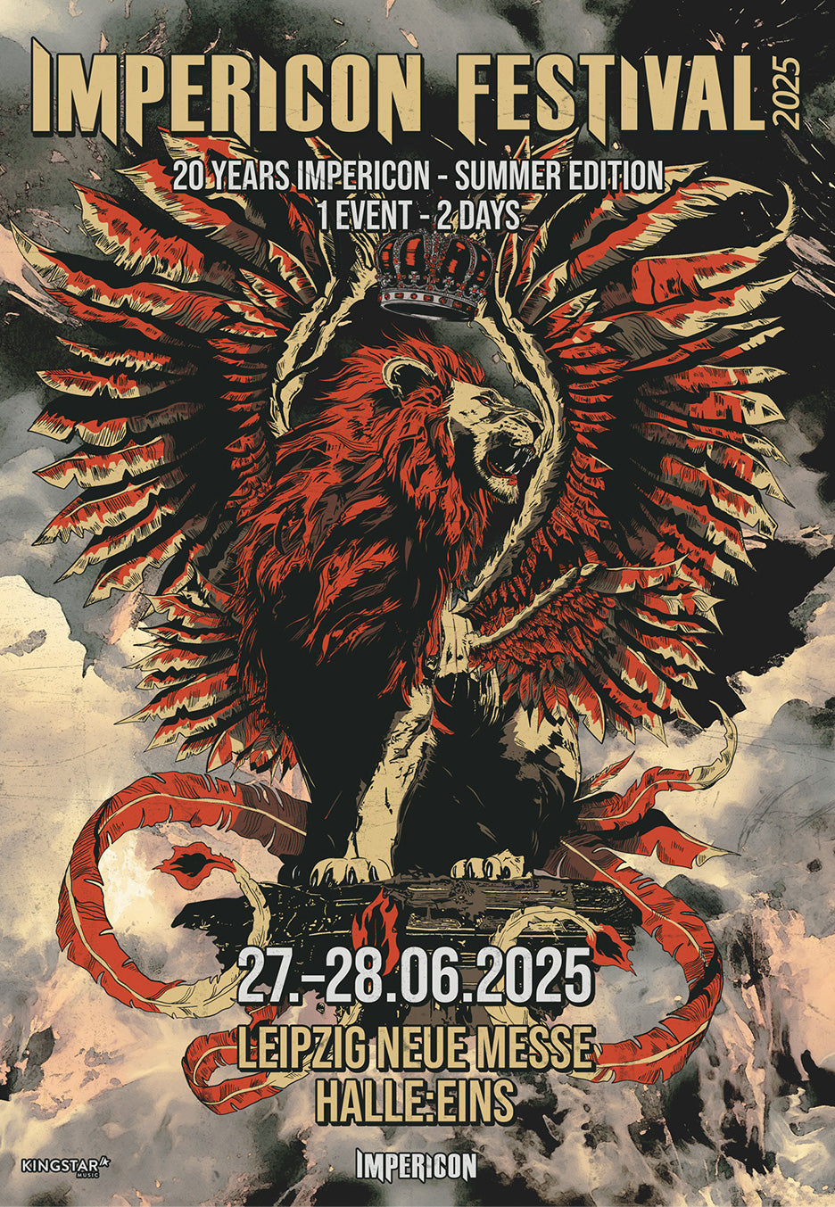 Impericon Festival Leipzig - 27/28.06.2025 20 Years Impericon 1. Preisstufe - Weekend Ticket | Neutral-Image