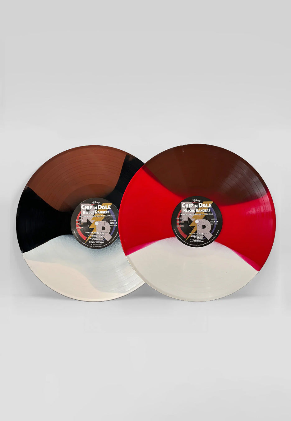 Chip 'n Dale Rescue Rangers - Chip 'n Dale Rescue Rangers Ltd. White/Red/Black Tri Color - Colored 2 Vinyl | Neutral-Image