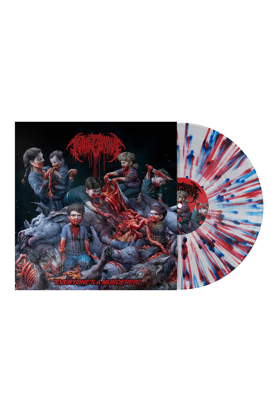 To The Grave - Everyone's A Murderer Ltd. Blood/White/Blue - Splatter Vinyl | Neutral-Image