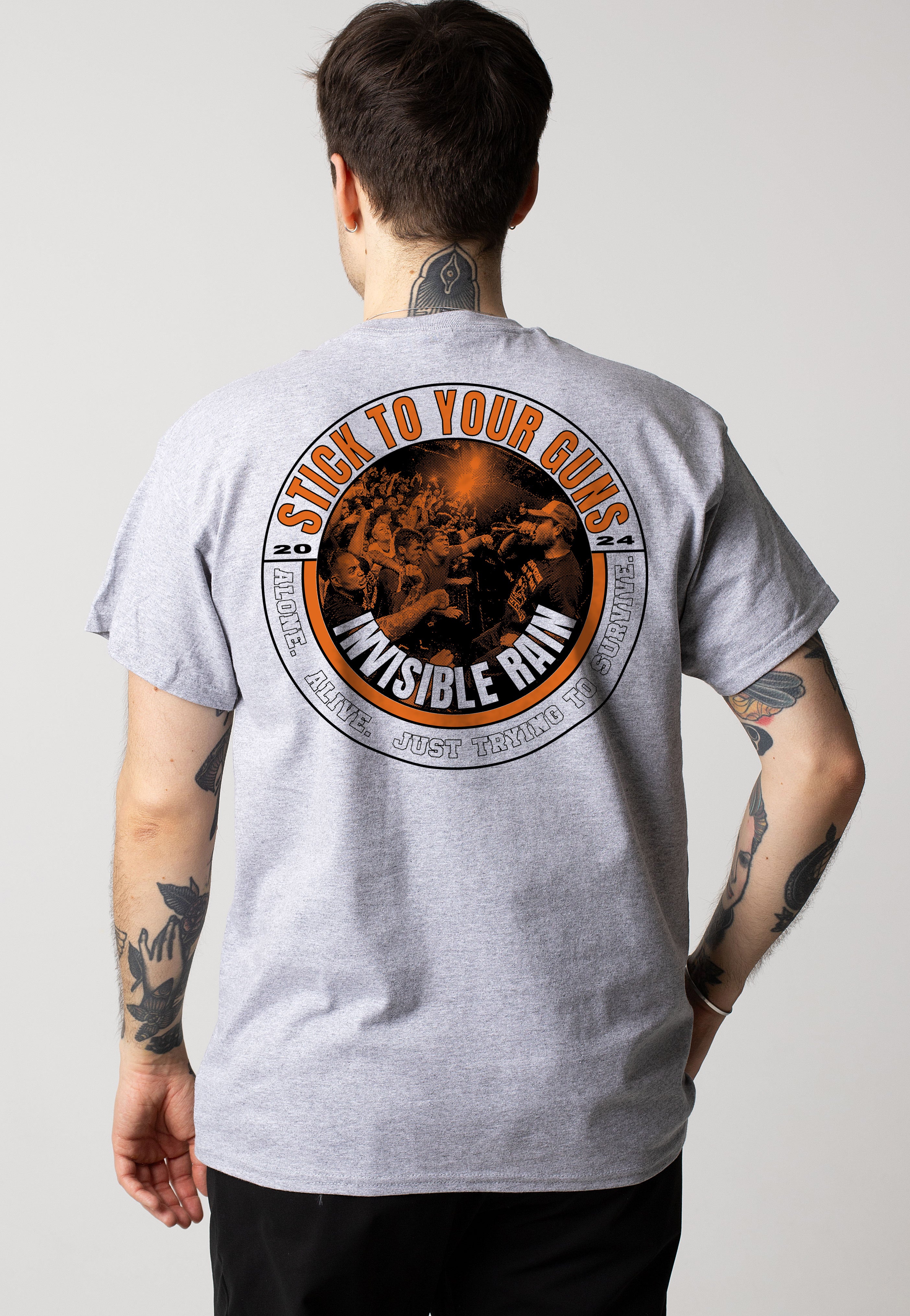 Stick To Your Guns - Trying To Survive Sportsgrey - T-Shirt | Men-Image