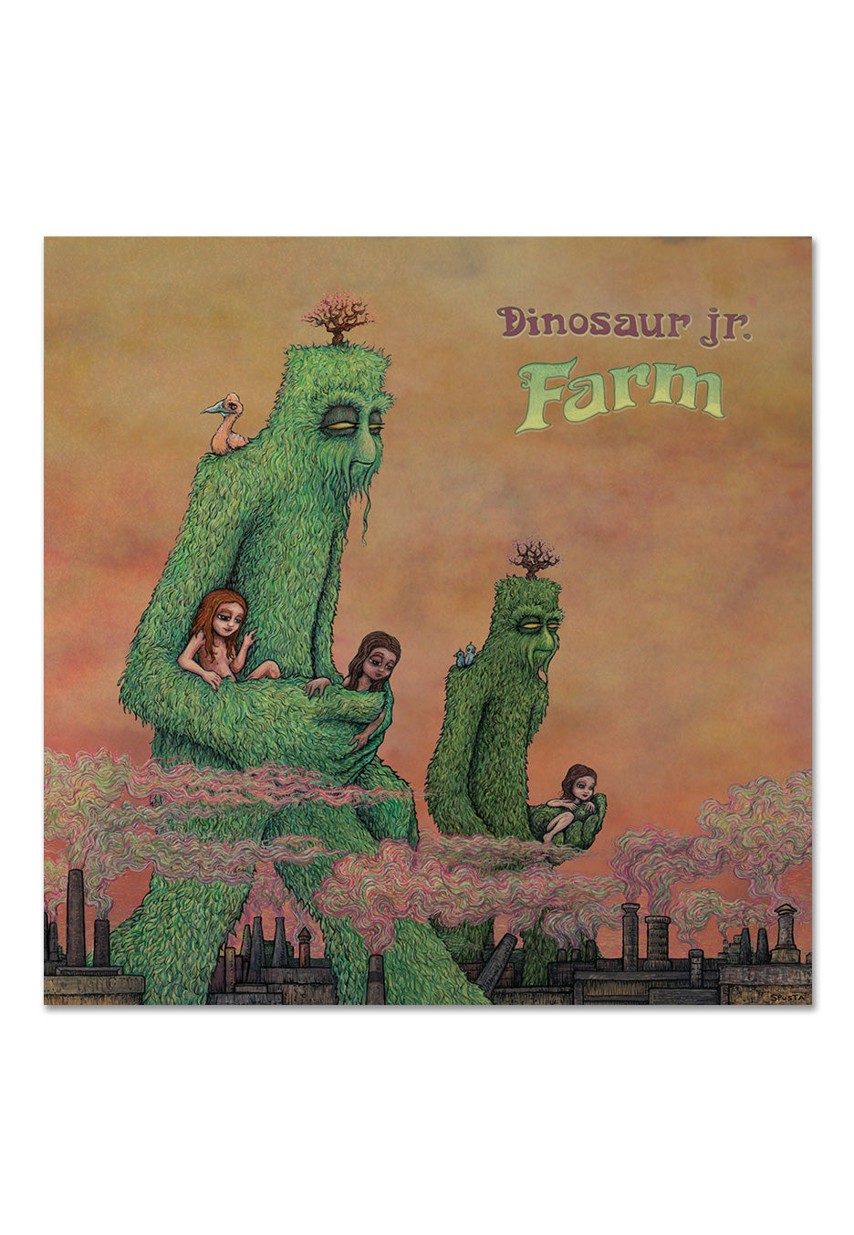 Dinosaur Jr. - Farm (15th Anniversary) Ltd. Lime Green - Colored 2 Vinyl | Neutral-Image