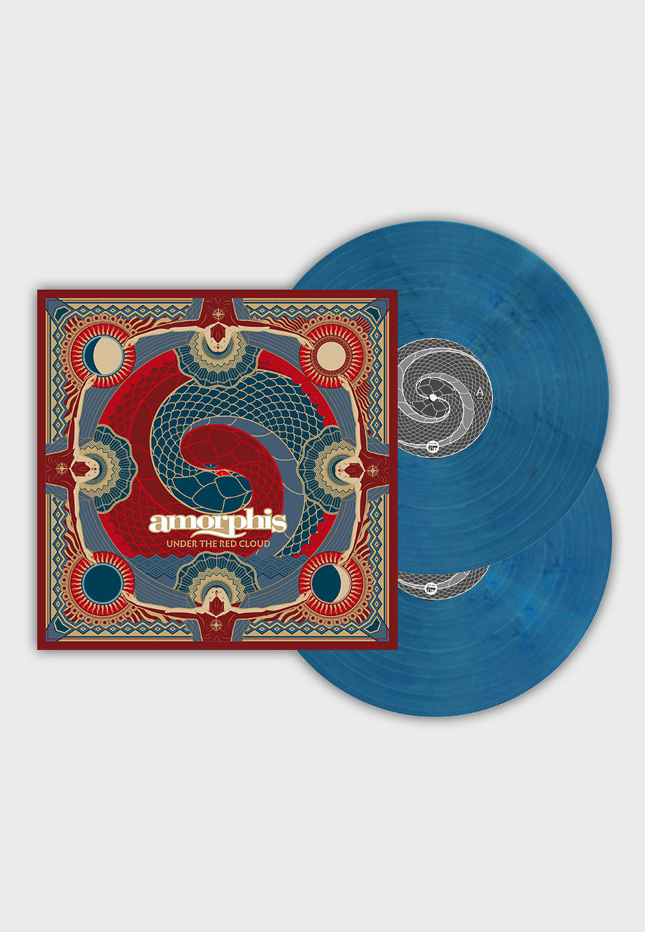 Amorphis - Under The Red Cloud Ltd. Dark Path - Marbeld 2 Vinyl | Neutral-Image
