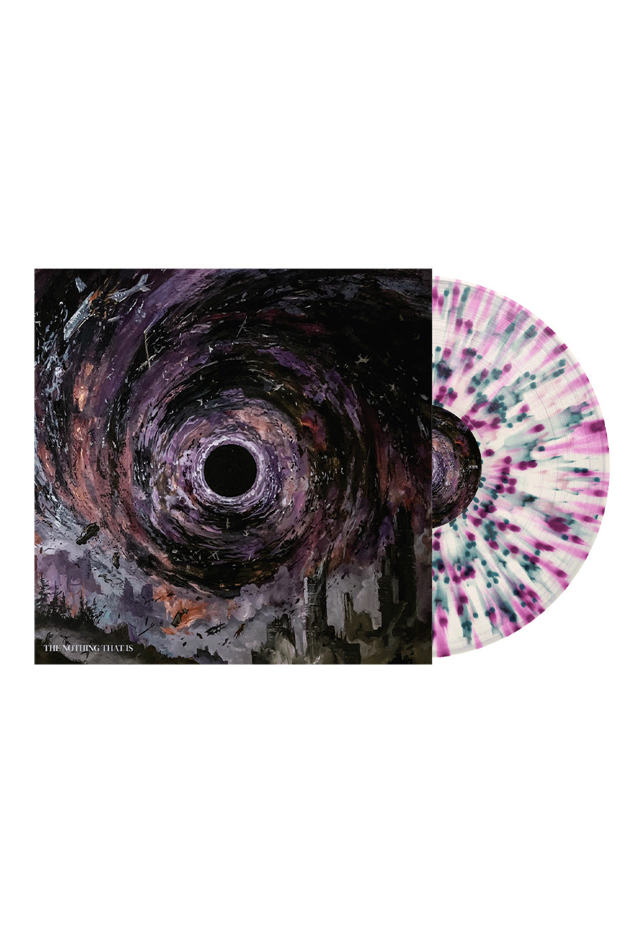 Fit For An Autopsy - The Nothing That Is Ltd. Bone/Blue/Pink/Purple - Splatter Vinyl | Neutral-Image