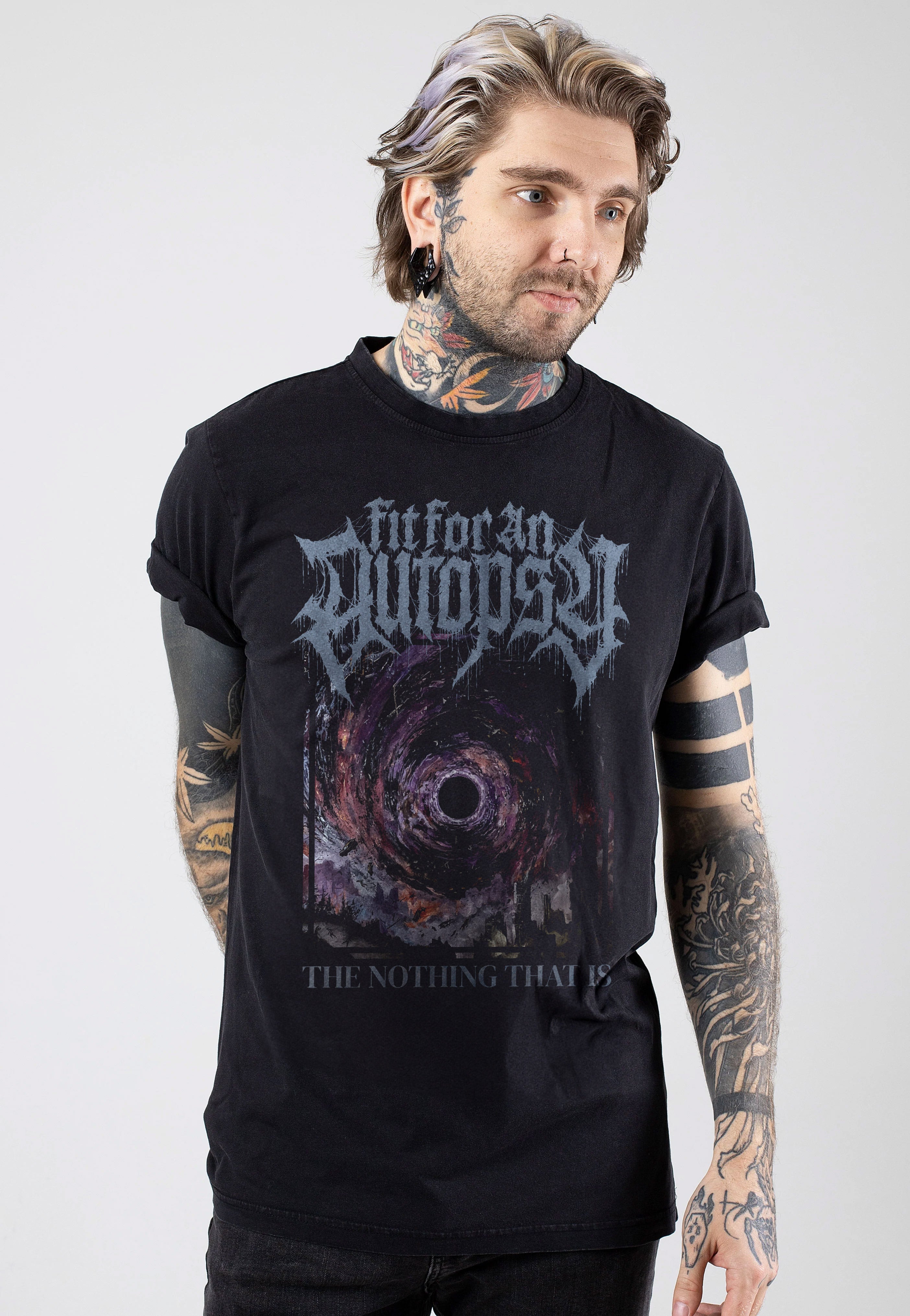 Fit For An Autopsy - The Nothing That Is Album - T-Shirt | Men-Image