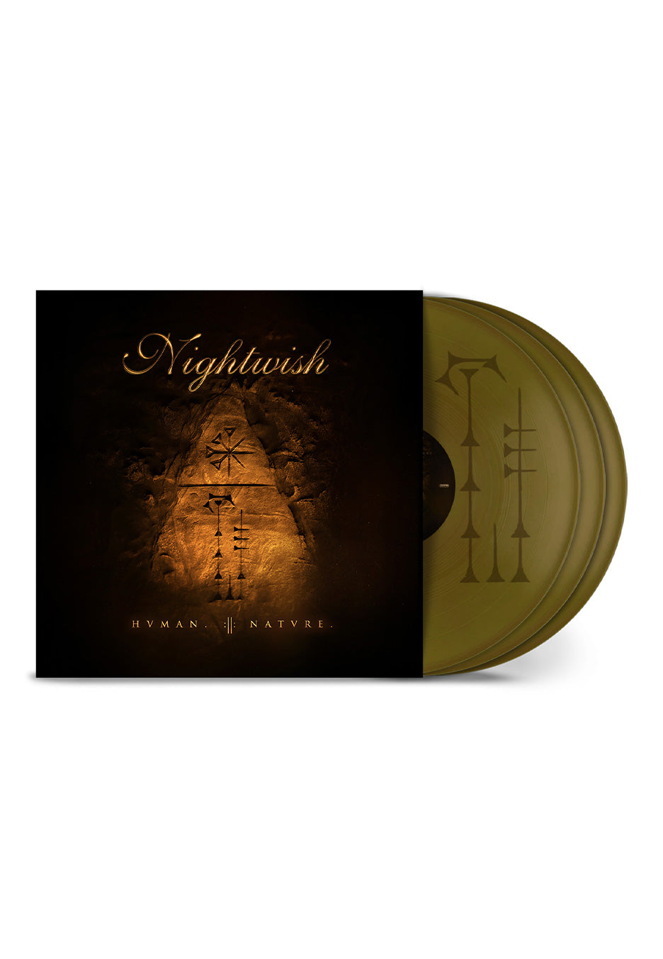 Nightwish - Human. :II: Nature. Ltd. Gold - Colored 3 Vinyl | Neutral-Image