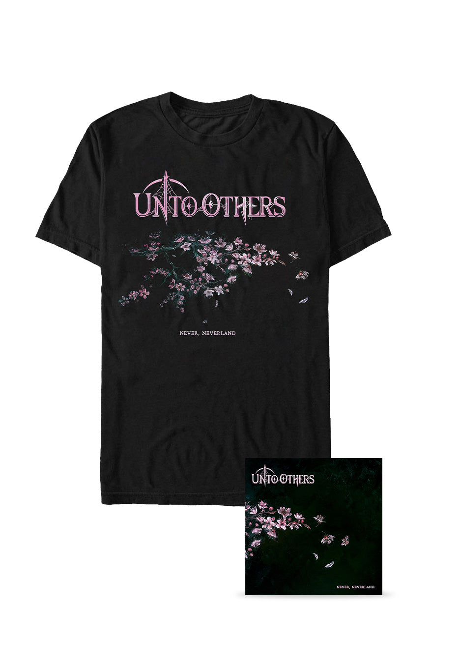 Unto Others - Never, Neverland - Digipak CD Special Pack - T-Shirt