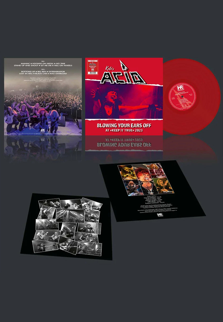 Kate's Acid - Blowing Your Ears Off Ltd. Red - Colored Vinyl | Neutral-Image