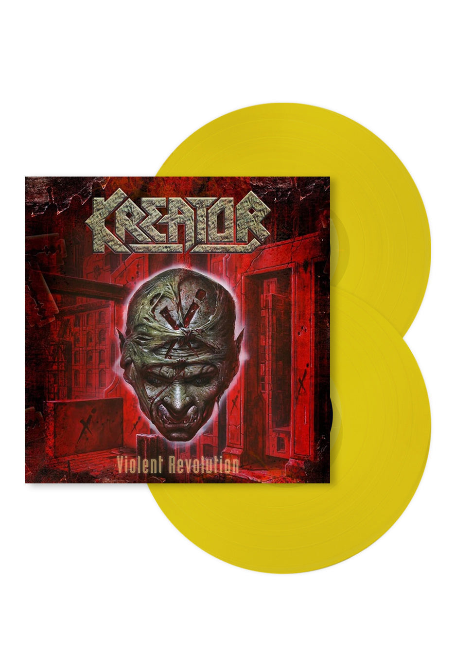 Kreator - Violent Revolution Ltd. Transparent Yellow - Colored 2 Vinyl | Neutral-Image