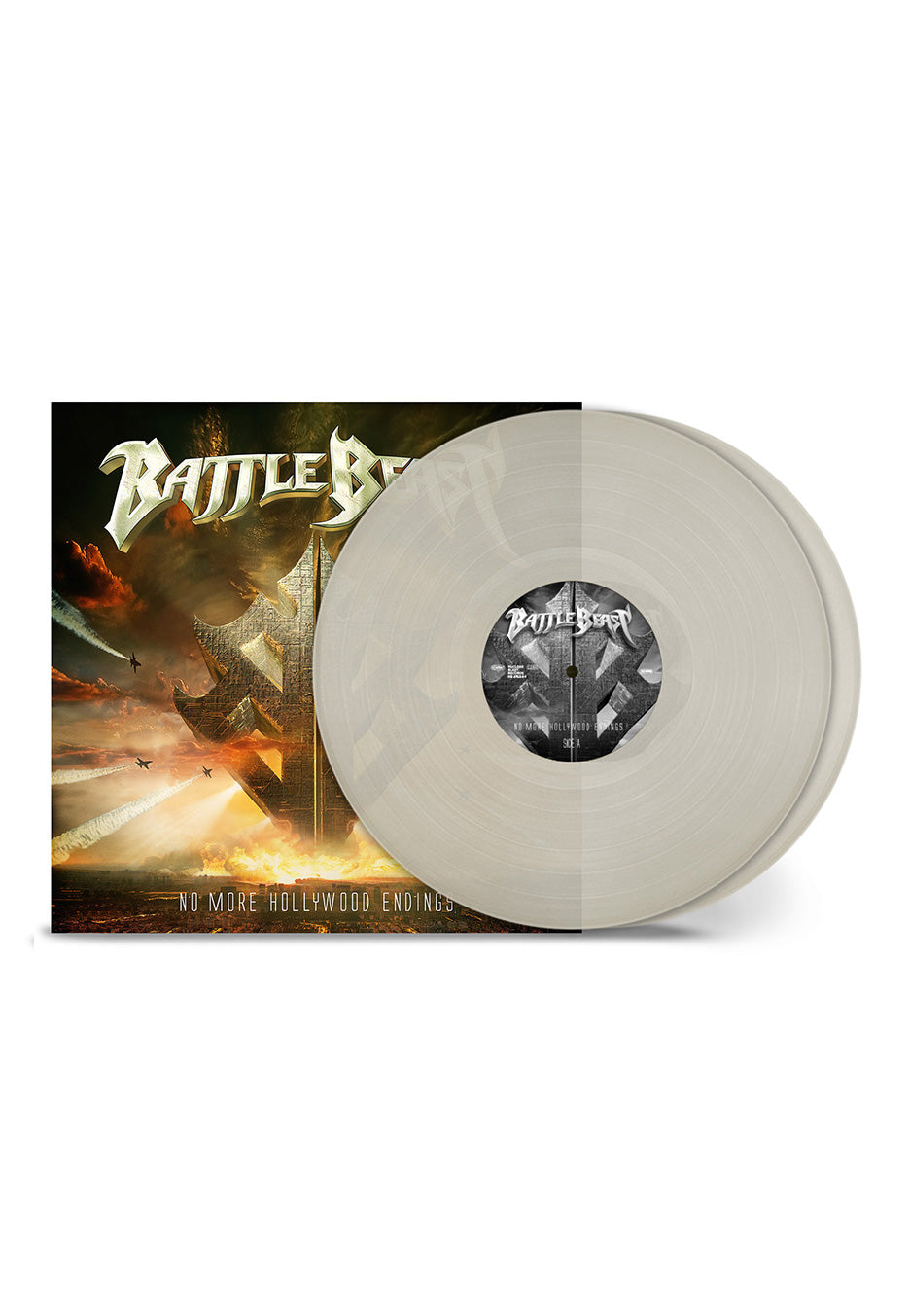 Battle Beast - No More Hollywood Endings Ltd. Transparent Natural - Colored 2 Vinyl | Neutral-Image