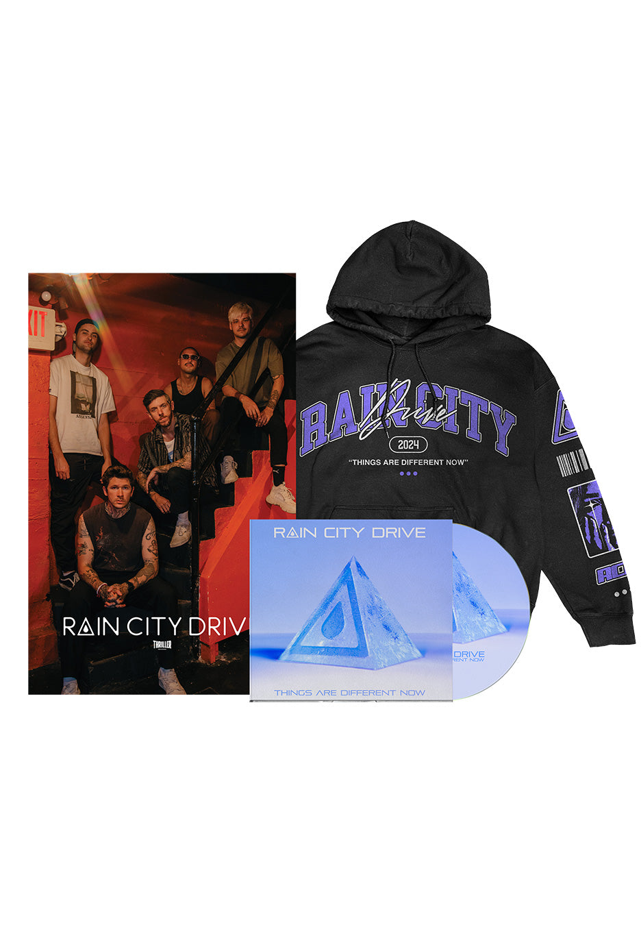 Rain City Drive - Things Are Different Now Special Pack - Hoodie