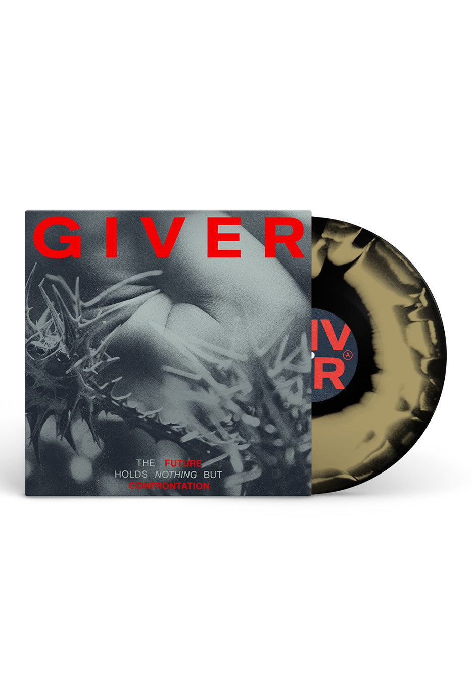 Giver - The Future Holds Nothing But Confrontation Ltd. Black/Gold - Colored Vinyl | Neutral-Image