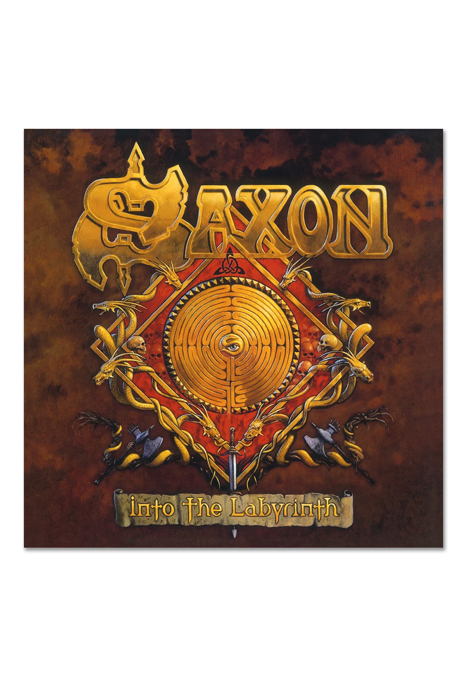 Saxon - Into The Labyrinth Ltd. Gold - Colored Vinyl | Neutral-Image