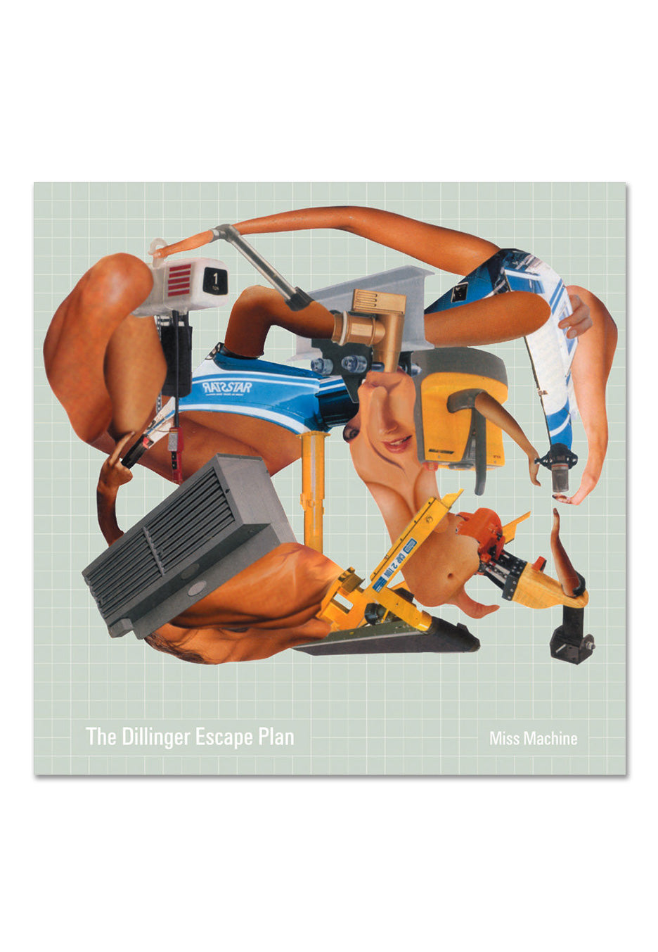 The Dillinger Escape Plan - Miss Machine Ltd. Green/White/Silver - Splatter Vinyl | Neutral-Image