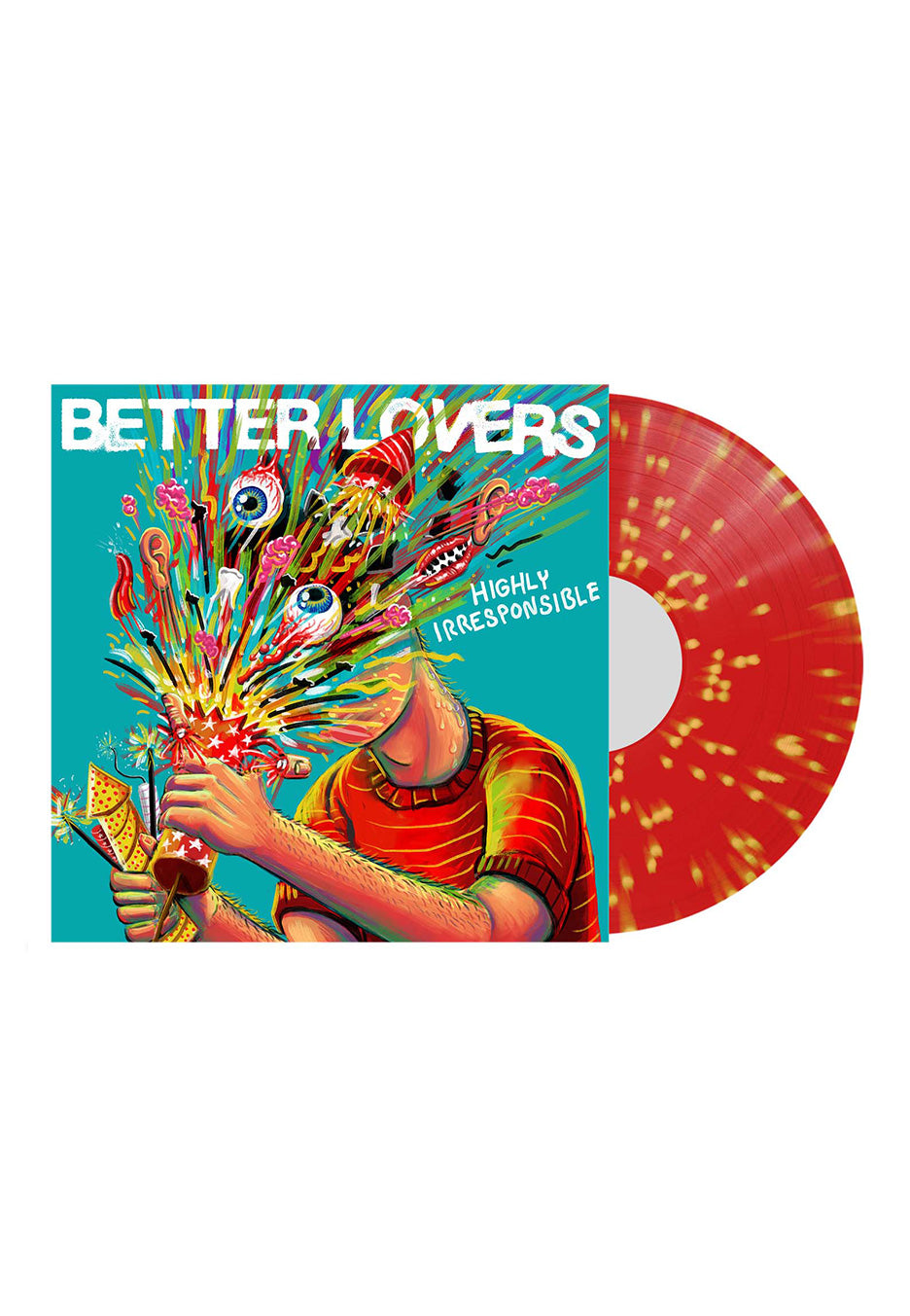 Better Lovers - Highly Irresponsible Ltd. Red/Yellow - Splatter Vinyl | Neutral-Image