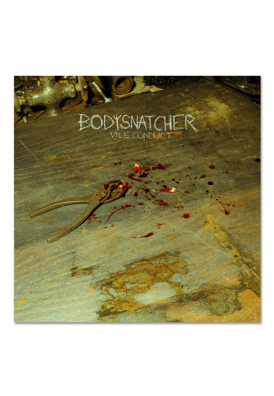 Bodysnatcher - Vile Conduct Ltd. Blood Splatter - Colored Vinyl | Neutral-Image