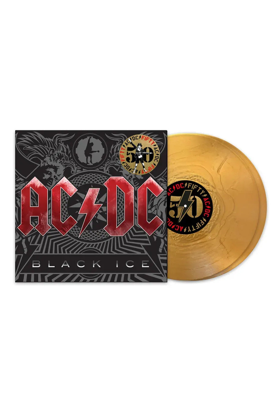 AC/DC - Black Ice (50th Anniversary) Ltd. Gold - Colored 2 Vinyl | Neutral-Image