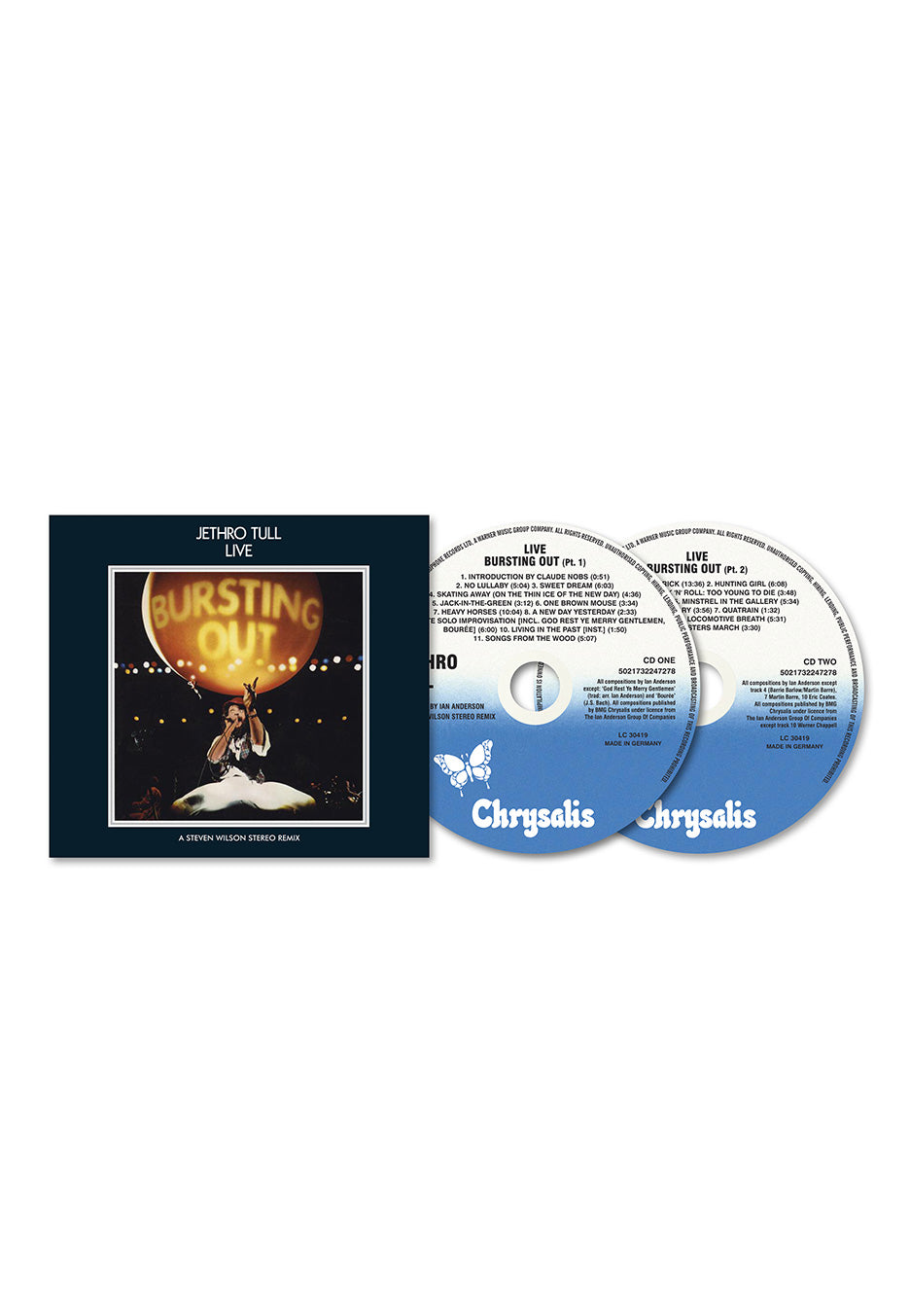 Jethro Tull - Bursting Out (Live) - 2 CD | Neutral-Image