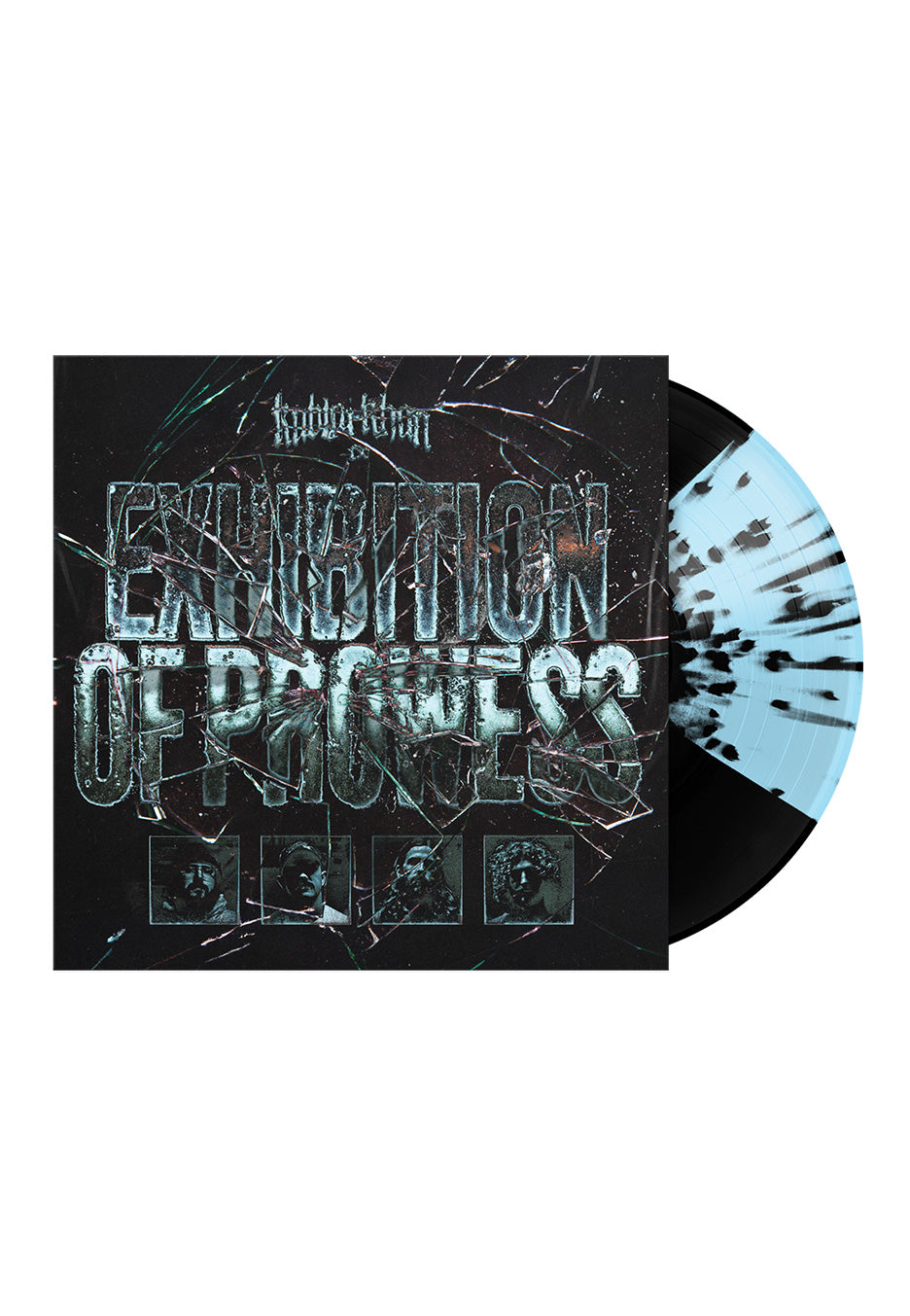 Kublai Khan - Exhibition Of Prowess Quad Black, Light Blue - Splattered Vinyl | Neutral-Image