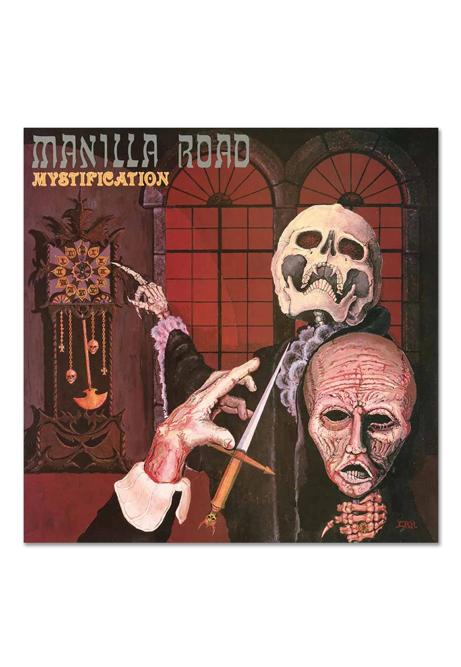 Manilla Road - Mystification Ltd. Grey/Red - Colored Vinyl | Neutral-Image