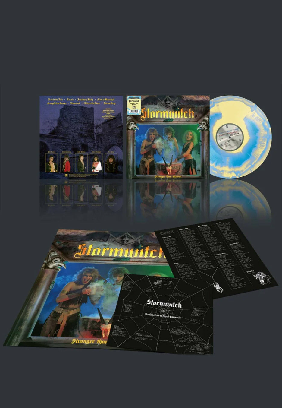 Stormwitch - Stronger Than Heaven Ltd. Blue/Yellow - Colored Vinyl ...