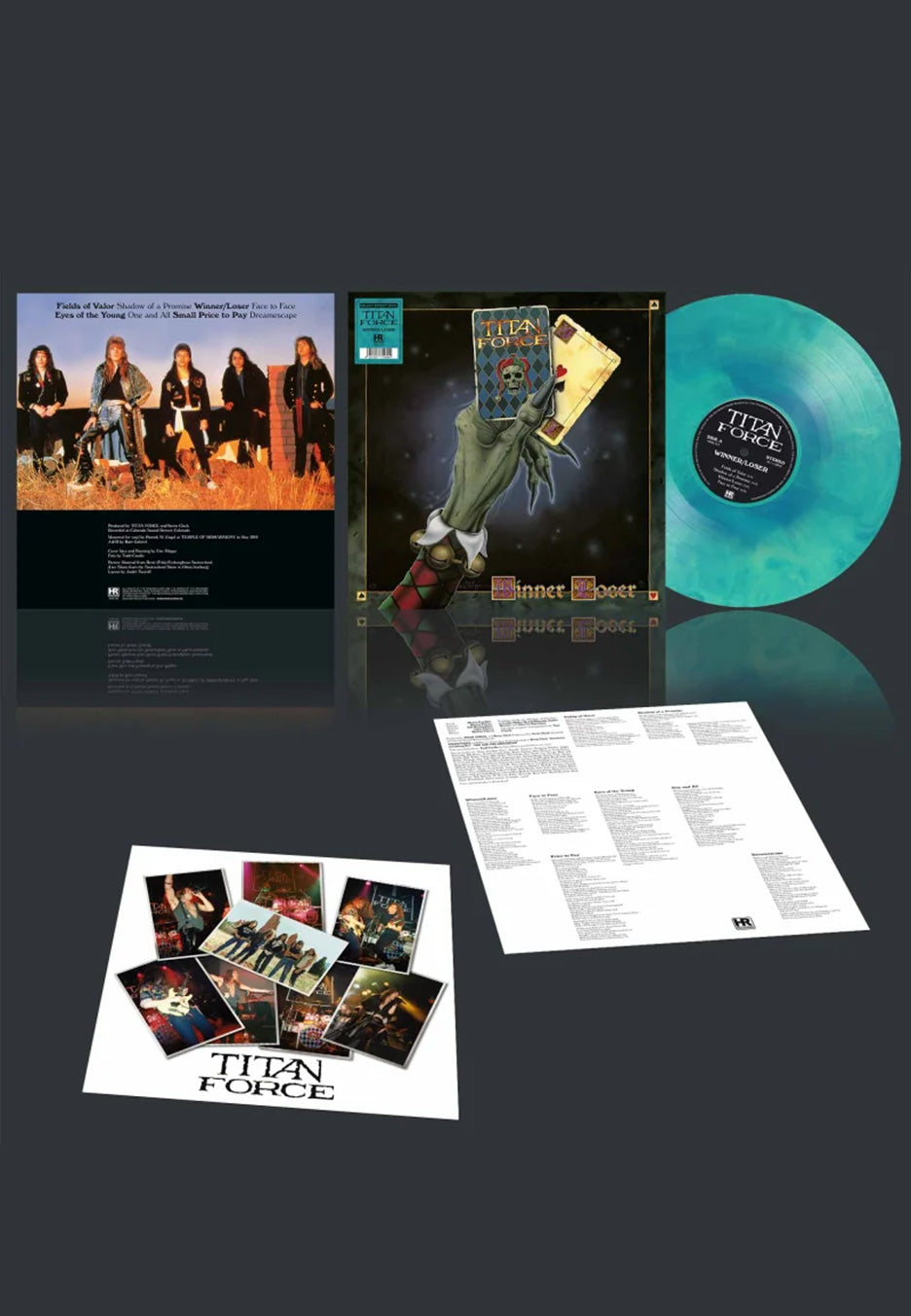 Titan Force - Winner/Loser Ltd. Doublemint/Blue - Colored Vinyl | Neutral-Image