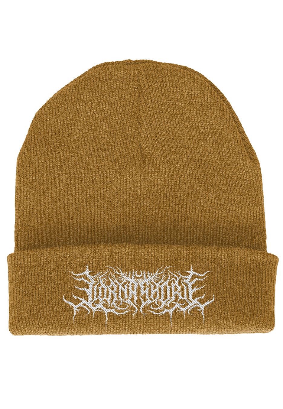 Lorna Shore - Logo Caramel Brown - Beanie | Neutral-Image