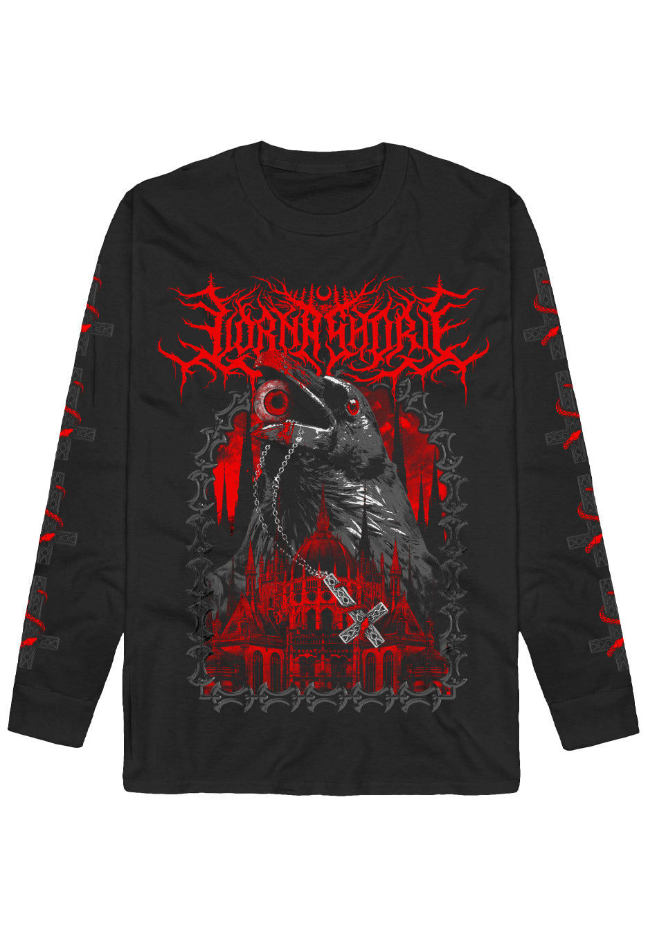 Lorna Shore - Crow - Longsleeve | Neutral-Image