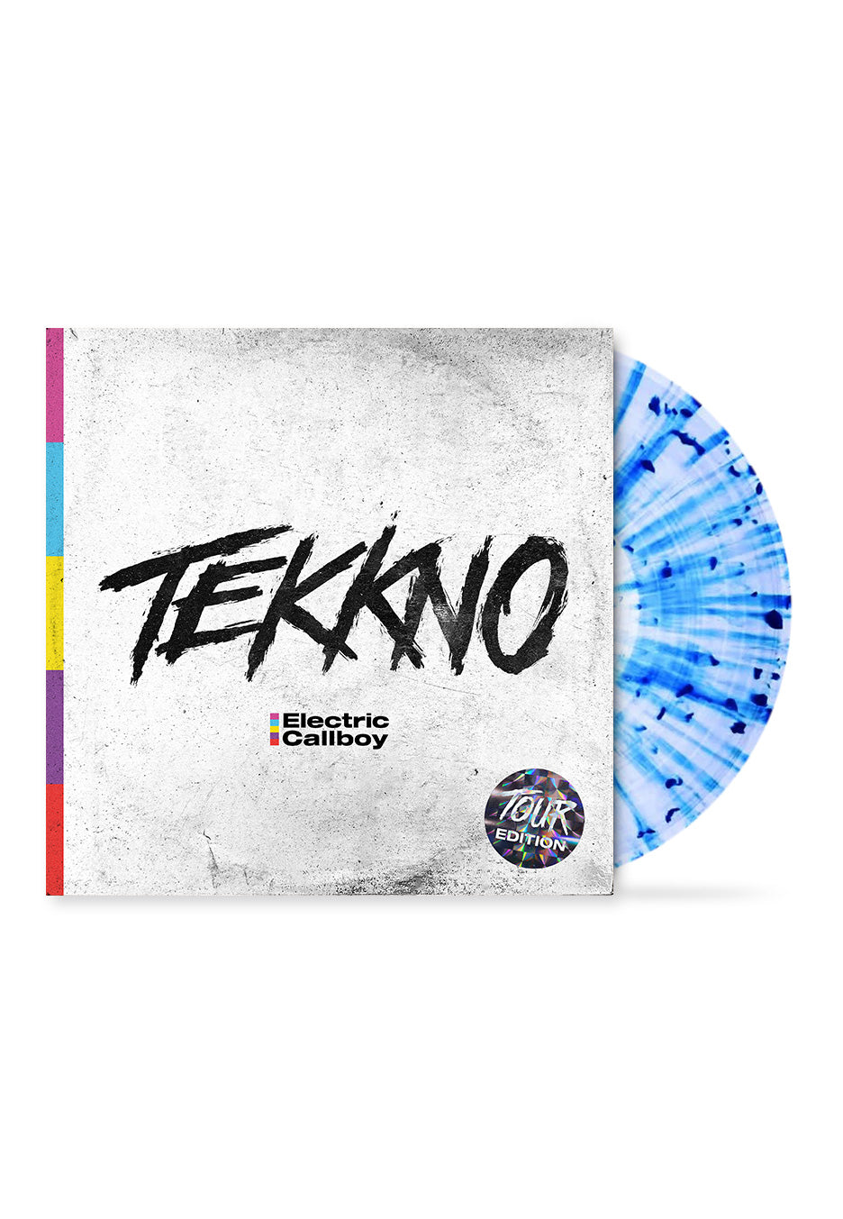 Electric Callboy - TEKKNO (Tour Edition) Ltd. Ultra Clear-Blue Splattered - Colored Vinyl | Neutral-Image