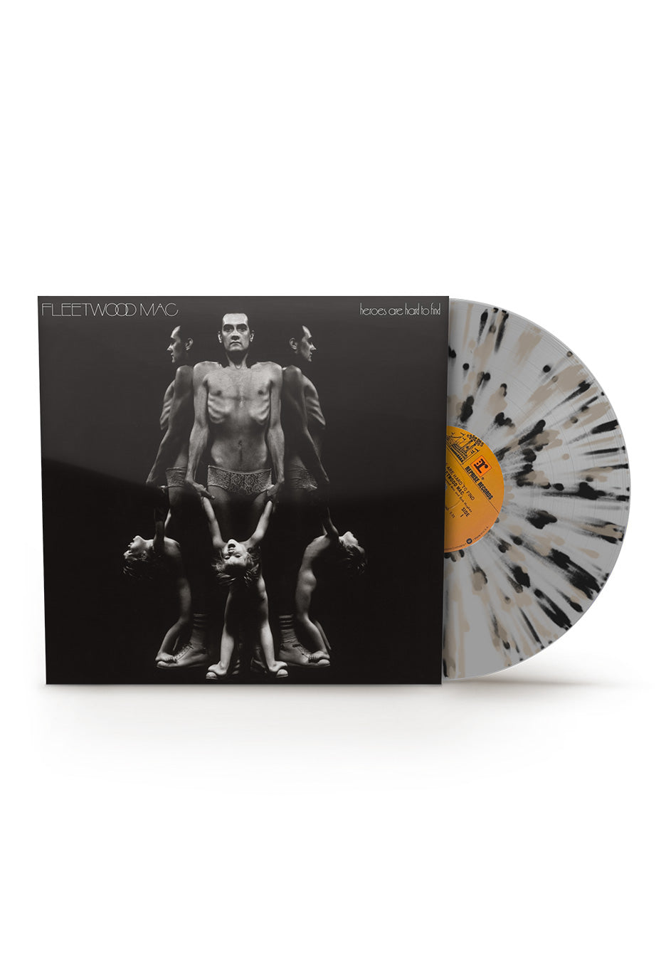 Fleetwood Mac - Heroes Are Hard To Find (50th Anniversary Edition) Black & White Splatter - Colored Vinyl | Neutral-Image